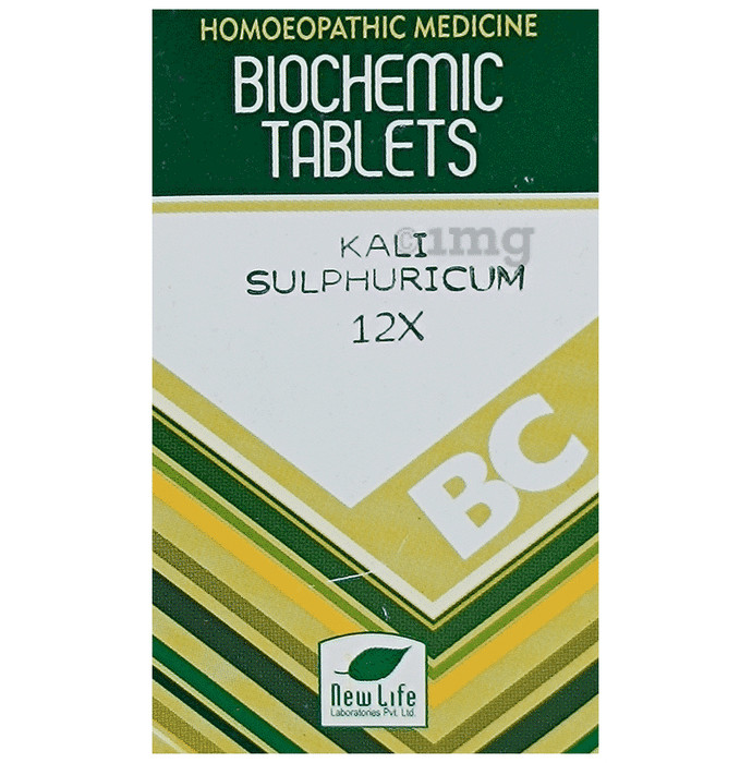 New Life Kali Sulphuricum Biochemic Tablet 12X