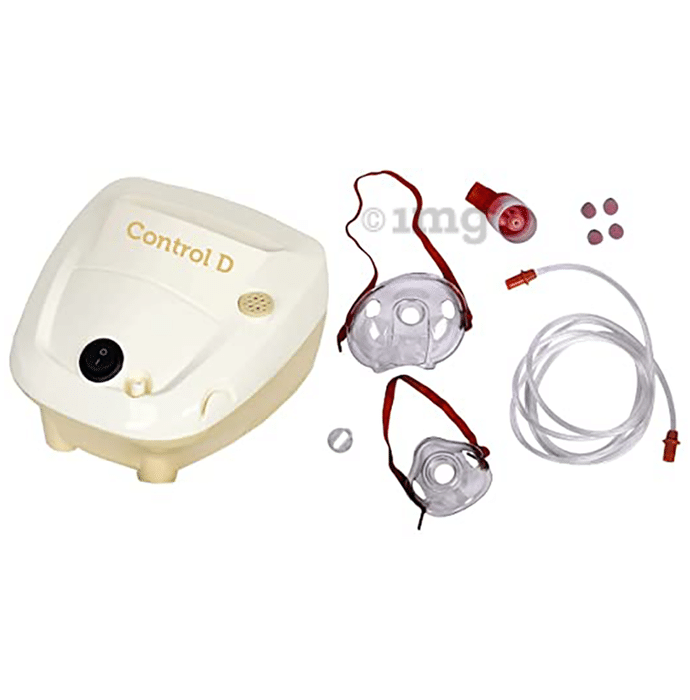 Control D Homely Nebulizer with Complete Kit for Kids & Adults Beige