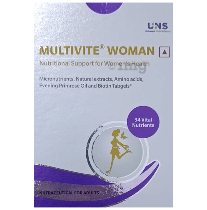 Multivite Woman Health Supplement Softgel with Essential Vitamins & Minerals