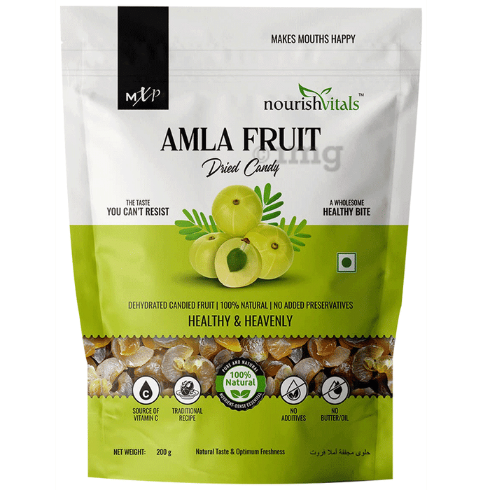 NourishVitals Amla Dried Fruits Candy