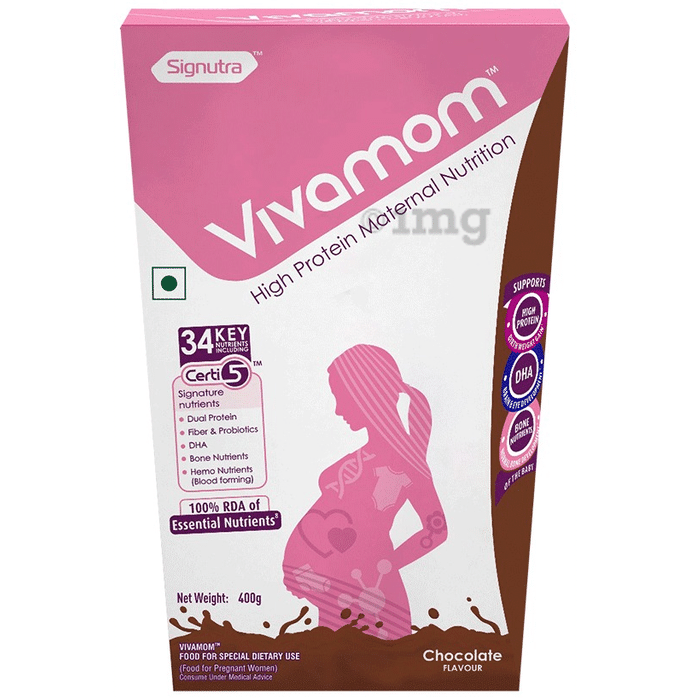 Vivamom High Protein Maternal Supplement | Flavour Chocolate Powder