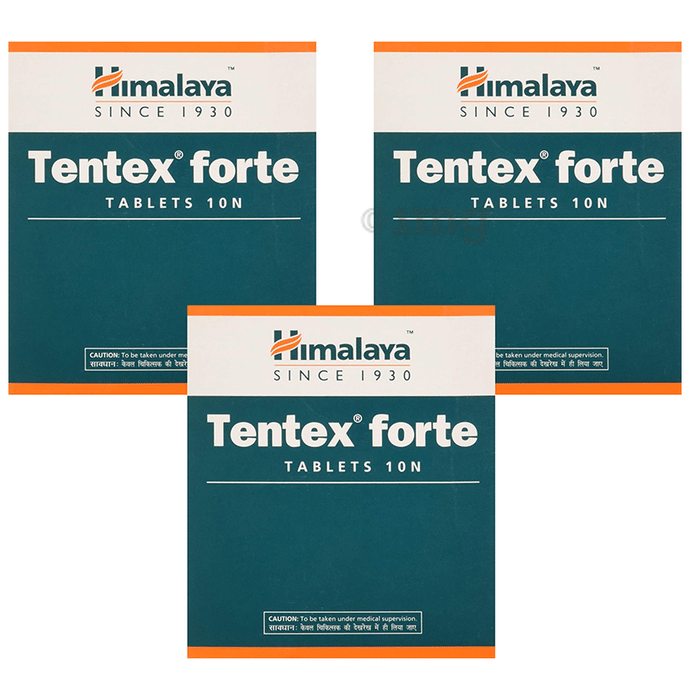 Himalaya Tentex Forte Tablet 10 Each Buy Combo Pack Of 3 0 Bottles At Best Price In India 1mg