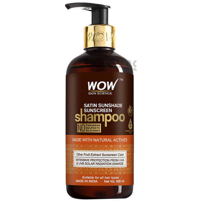 WOW Skin Science Satin Sunshade Sunscreen Shampoo