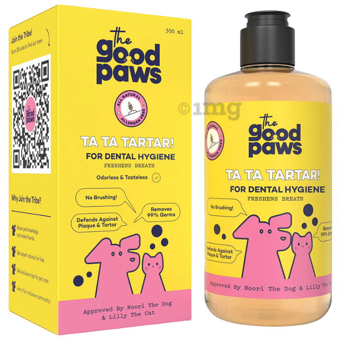 The Good Paws Ta Ta Tartar Dental Hygiene for Dogs and Cats
