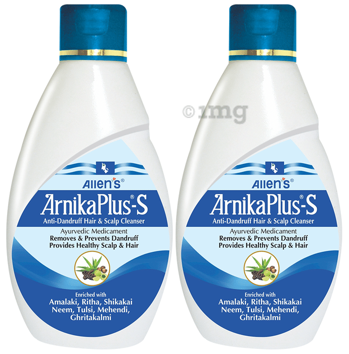 Allen Laboratories Arnika Plus-S Anti Dandruff Shampoo (100 ml Each)