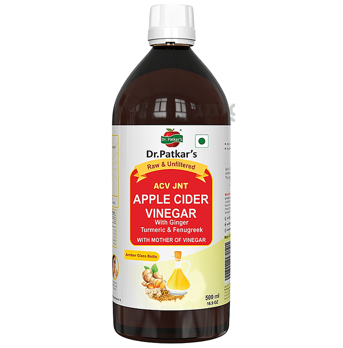 Dr. Patkar's Apple Cider Vinegar Ginger, Turmeric & Fenugreek with the Mother