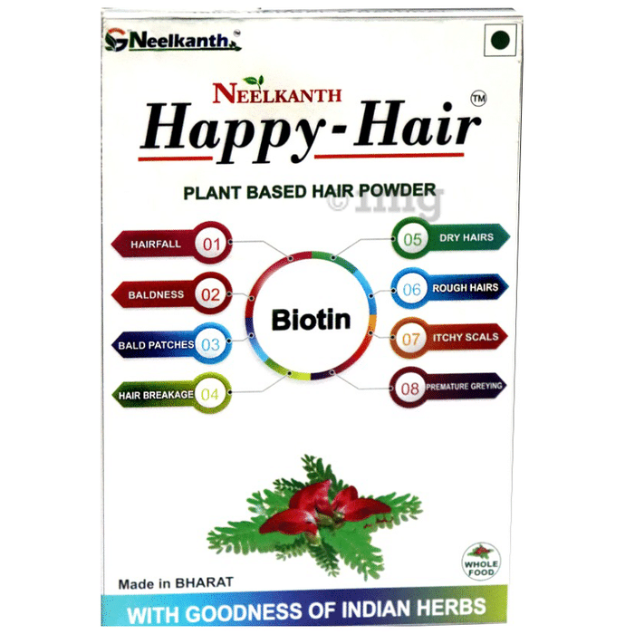 G Neelkanth Plant Based Happy-Hair Powder