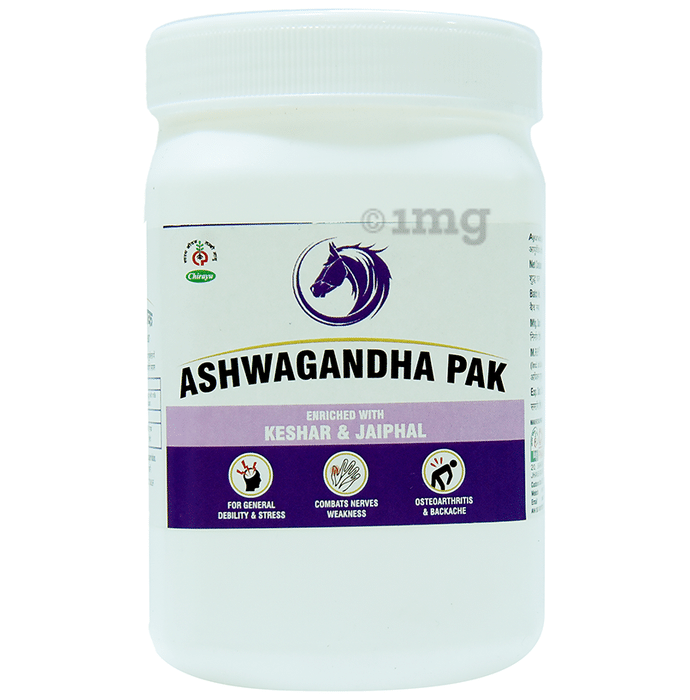 Chirayu Ashwagandha Pak Enriched with Keshar & Jaiphal