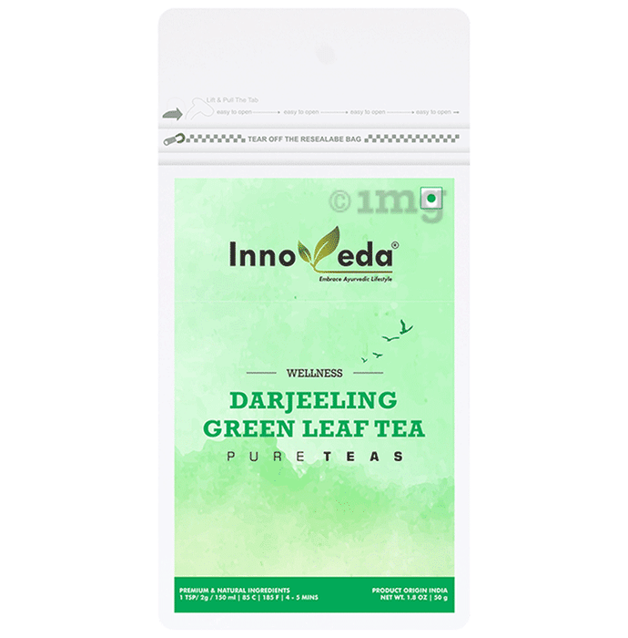 Innoveda Wellness Darjeeling Green Leaf Pure Tea