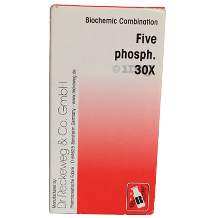 Dr Reckeweg &Co.gmbH Five Phosph Biochemic Tablet 30X