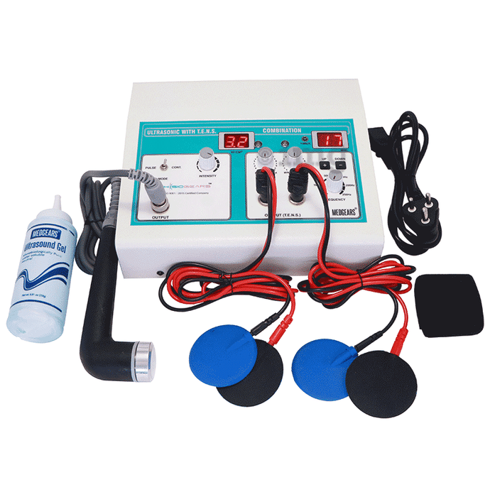 Physiogears Ultrasound Tens Physiotherapy & Electrotherapy Machine Combo For All Pain Relief