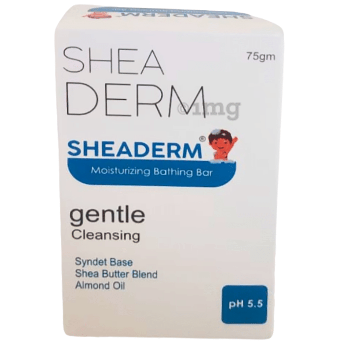 Sheaderm Moisturising Bathing Bar (75gm Each)