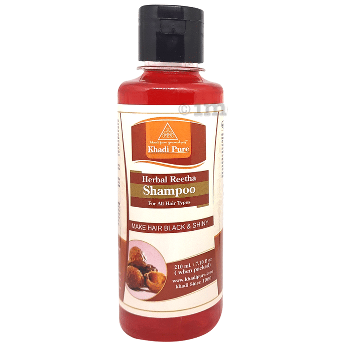 Khadi Pure Herbal Shikakai & Honey Shampoo Plain