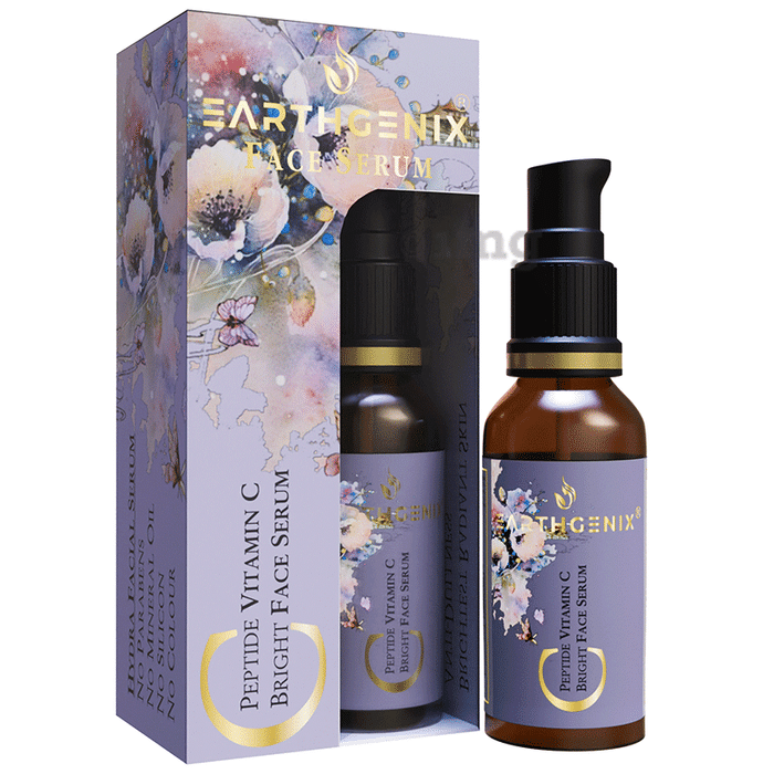 Earthgenix Peptide Vitamin C Bright Face Serum