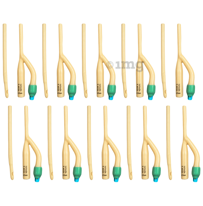 Mowell Sterile Natural Latex Material Foley Balloon Catheter 14FR