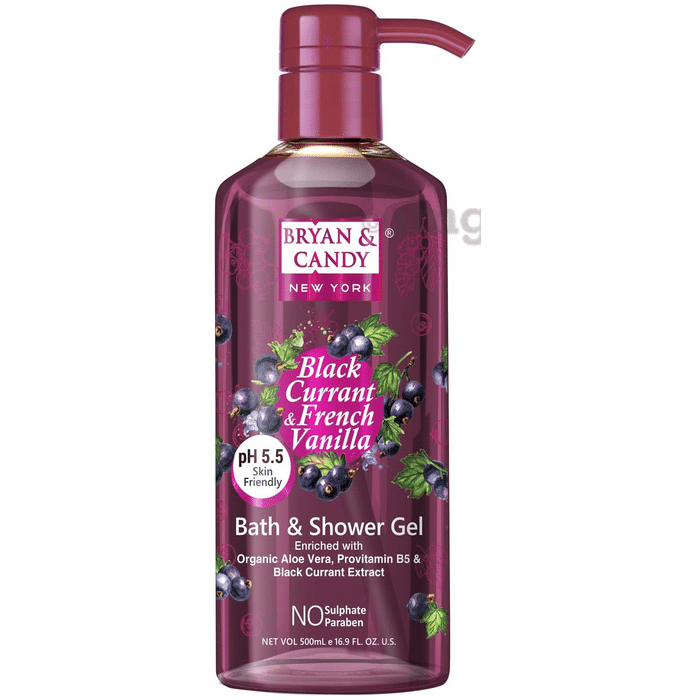 Bryan & Candy Bath & Shower Gel Black Currant & French Vanilla