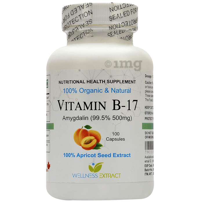 Asterveda Vitamin B17 Amygadlin from Apricot Extract | Capsule