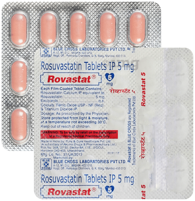 Rovastat 5mg Tablet