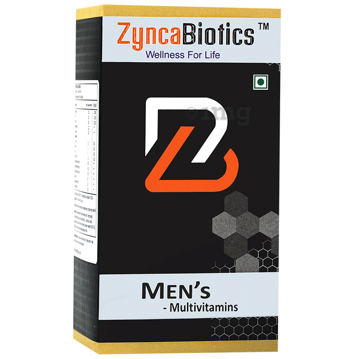 ZyncaBiotics Men's Multivitamins Veg Tablet