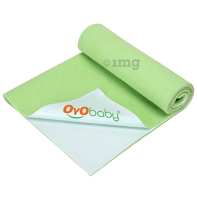 Oyo Baby Waterproof Rubber Dry Sheet XL Light Green