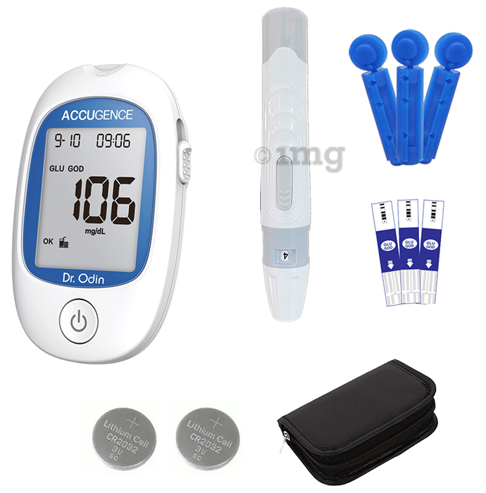 Dr. Odin PM-900 Accugence Multi monitoring Glucose Meter Kit White