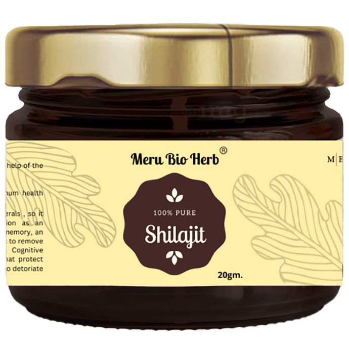 Meru Bio Herb 100% Pure Shilajit
