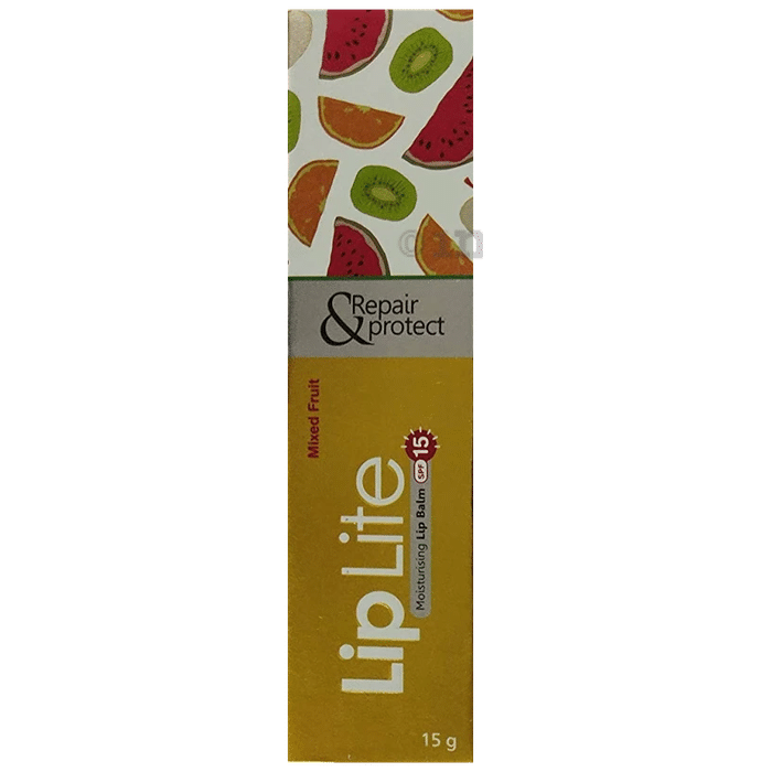 Leeford Lip Lite Moisturising Lip Balm SPF 15 Mixed Fruit