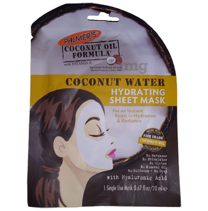Palmer's Coconut Oil Formula with Vitamin E Sheet Mask Coconut Water Hydrating