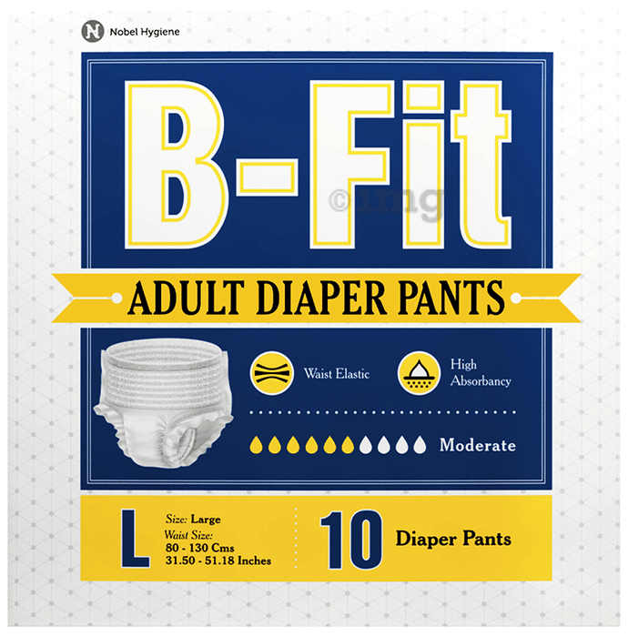 B-Fit Adult Diaper Pants Large