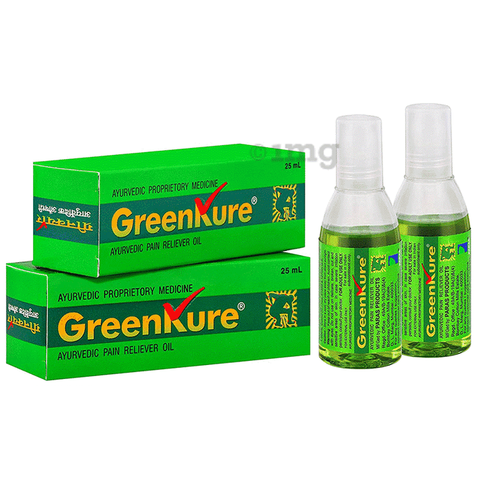 Greenkure Pain Relief Oil (25ml Each)