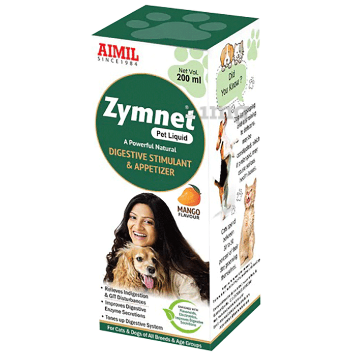 Aimil Zymnet Pet | Digestive Stimulant & Appetizer Liquid Mango