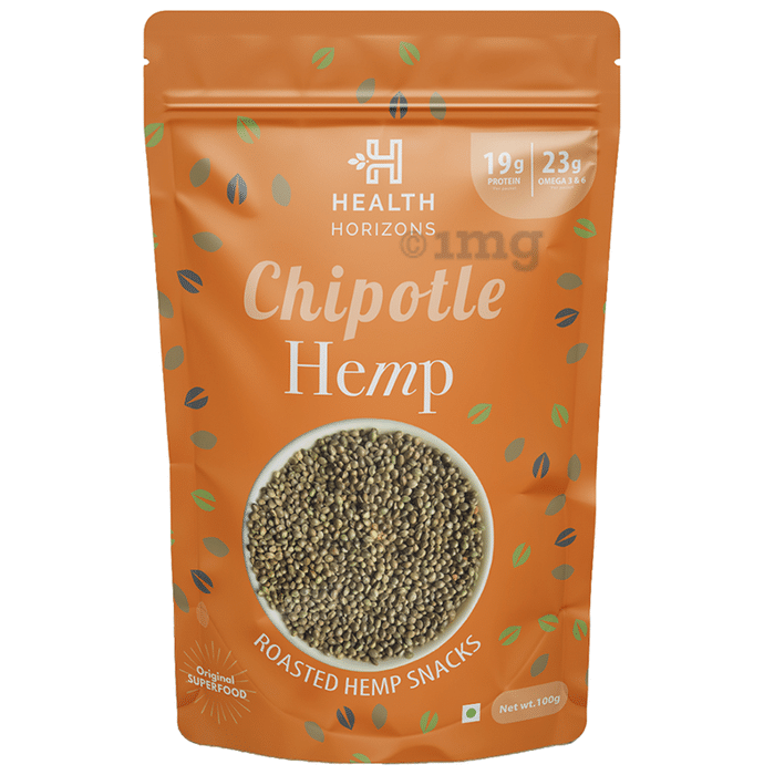 Health Horizons Chipotle Roasted Hemp Seeds (100gm Each)