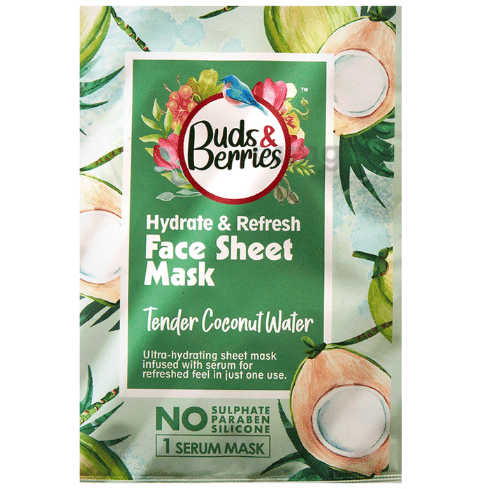 Buds & Berries Face Sheet Mask Hydrate & Refresh