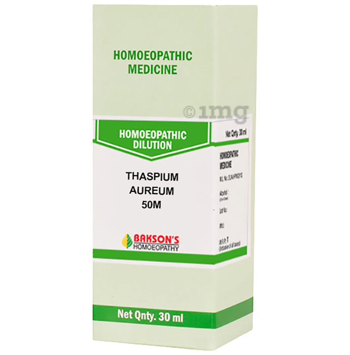 Bakson's Homeopathy Thaspium Aureum Dilution 50M