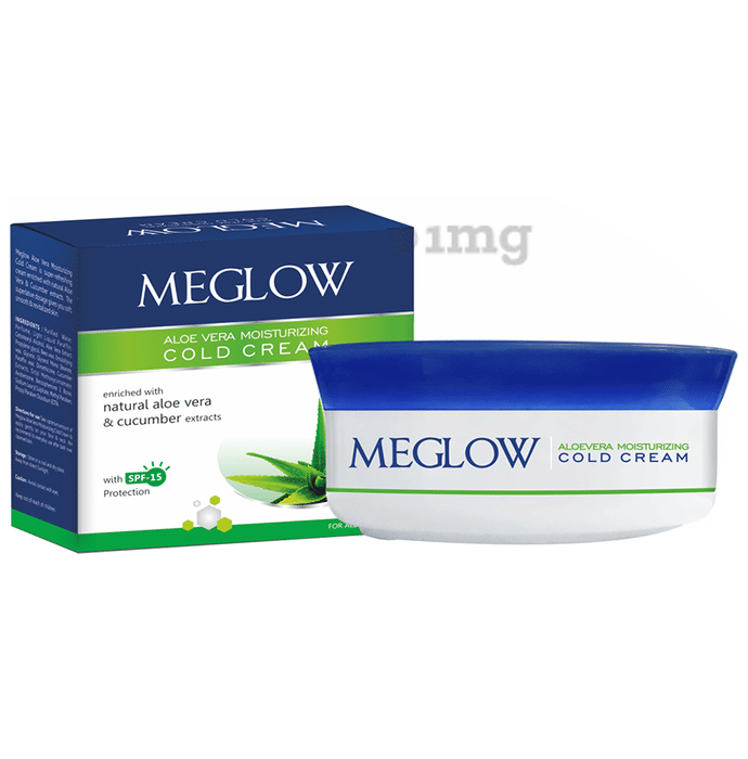 Meglow Aloevera Moisturizing Cold Cream SPF 15