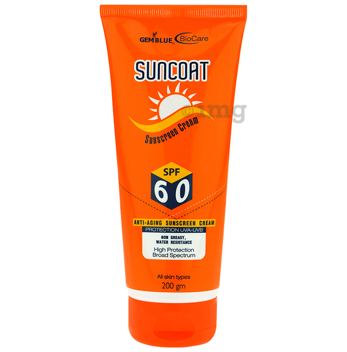 Gemblue Biocare Cream Sunscreen SPF 60