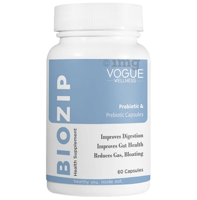 Vogue Wellness Biozip Probiotic & Prebiotic Capsule