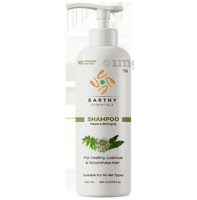 Earthy Essentials Neem & Bhringraj Shampoo (200ml Each)