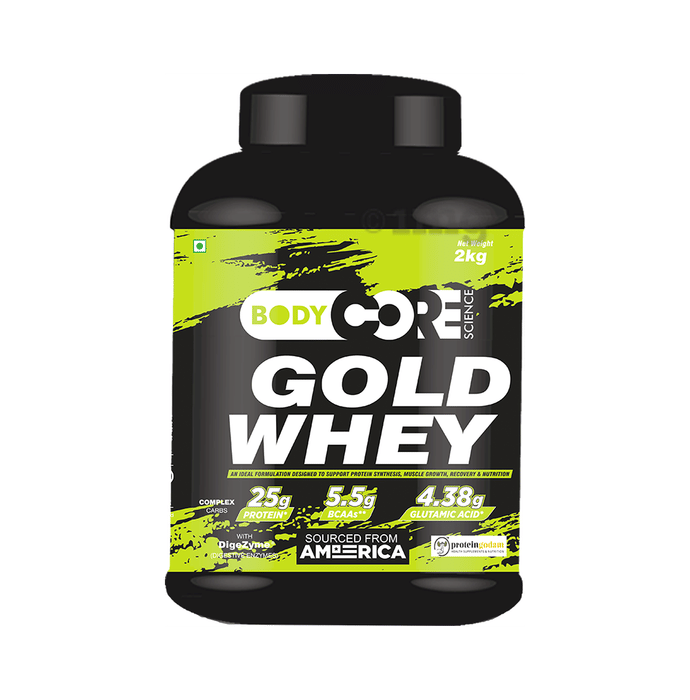 Body Core Science Gold Whey Green Powder Vanilla Buy jar of 2 kg