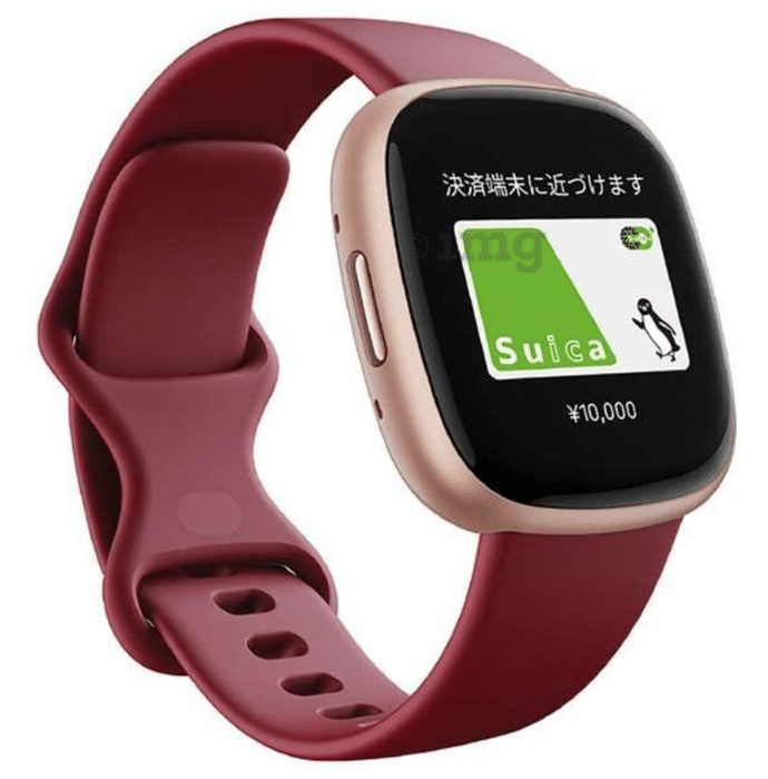 Fitbit Versa 4 Fitness Watch Beet Juice or Copper Rose Aluminium