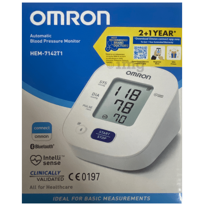 Omron HEM 7142T1 Automatic Blood Pressure Monitor