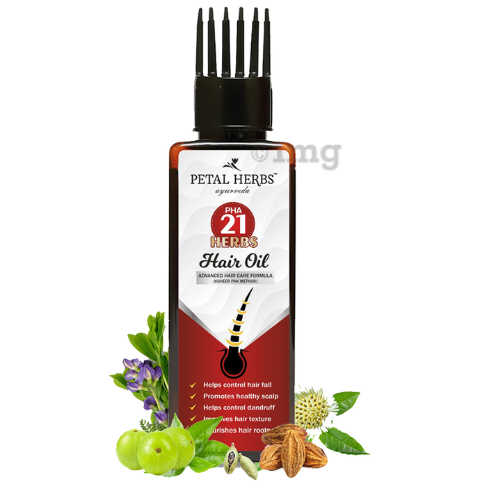 Petal Herbs Ayurveda PHA 21 Herbs Hair Oil