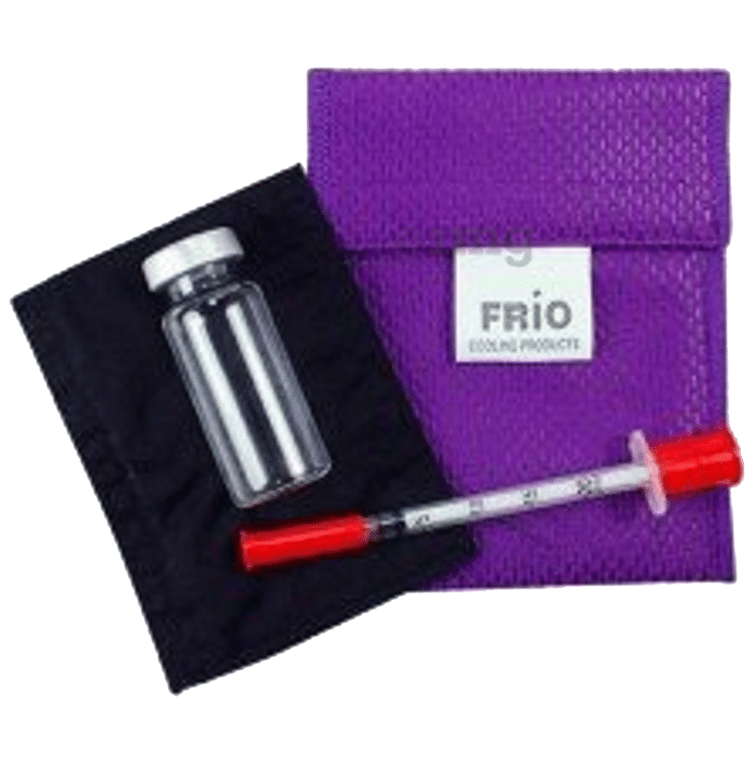 Frio Insulin Cooler & Allergy Medication Mini Wallet Purple