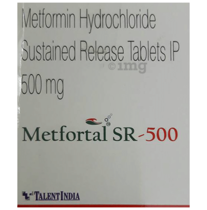 Metfortal SR 500 Tablet