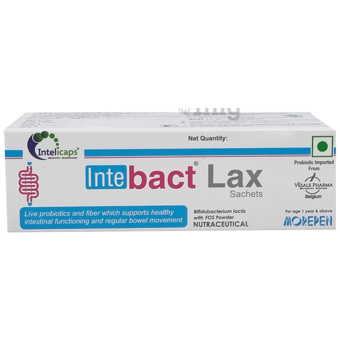 Intebact Lax Sachet Nutraceutical