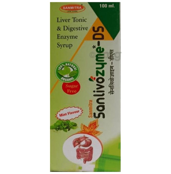 Sanlivozyme-DS Syrup Mint Sugar Free