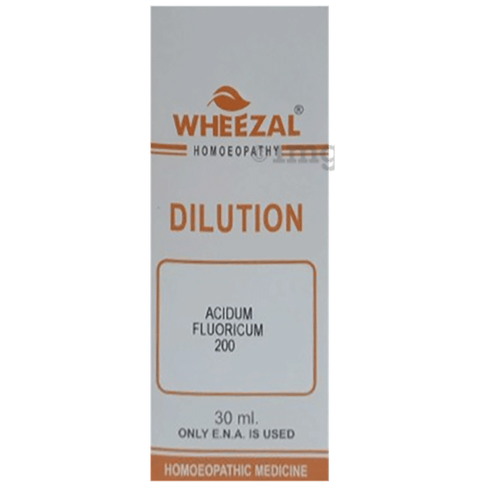 Wheezal Acid Flouricum Dilution 200