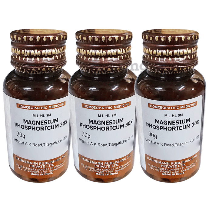 Hapco Magnesia Phosphoricum Tablet (30gm Each) 30X