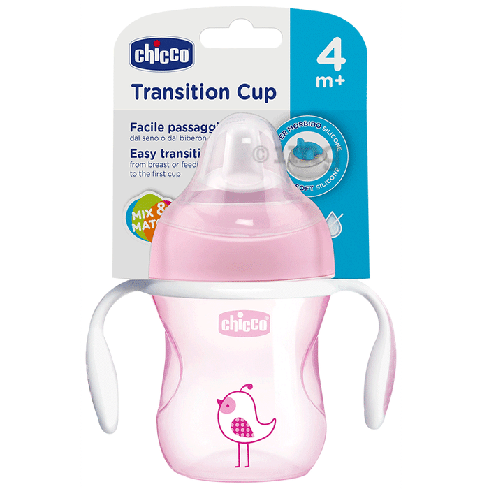 Chicco Transition Cup 4 Months Pink