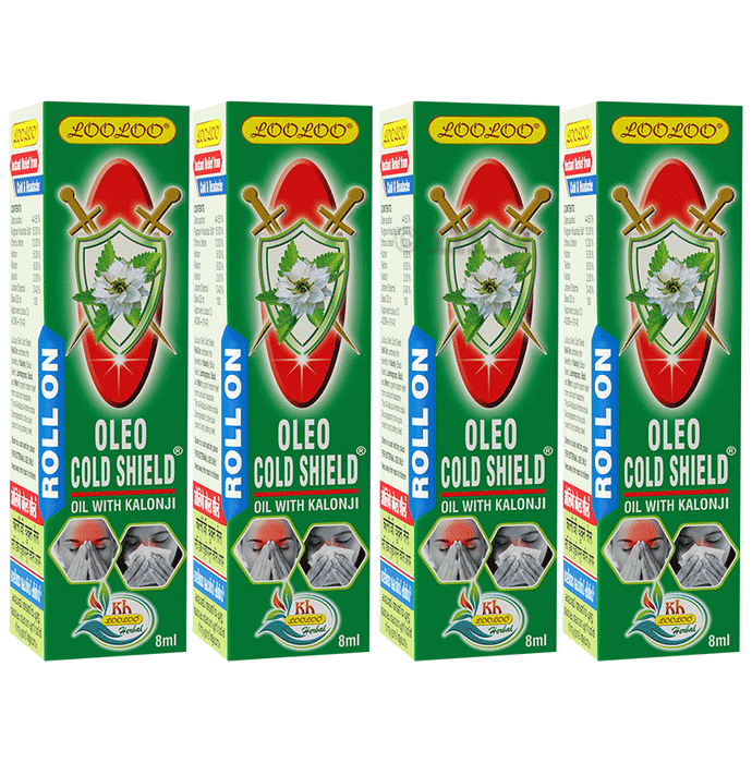 LooLoo Oleo Cold Sheild Oil with Kalonji Roll On (8ml Each)